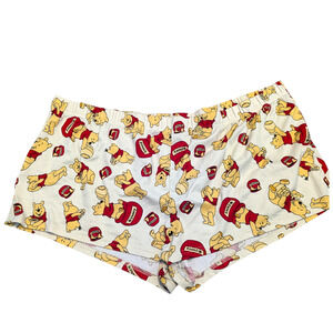 Disney Winnie the Pooh Knit Shorts Loungewar Sleepwear Plus Size 3X 4X